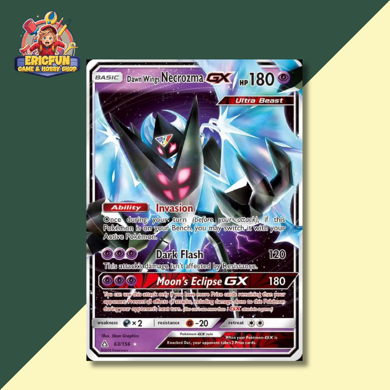 (EF) Dawn Wings Necrozma GX #63 Pokemon Ultra Prism
