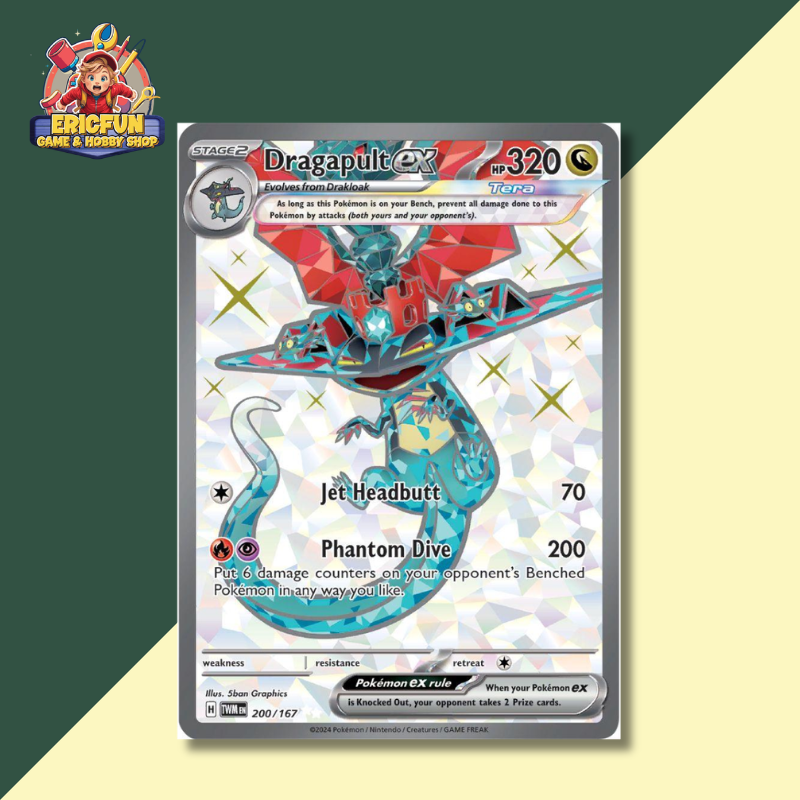 (EF) Dragapult ex #200 Pokemon Twilight Masquerade