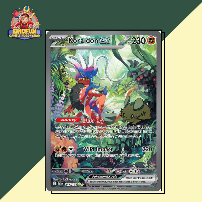 (EF) Koraidon ex #247 Pokemon Scarlet & Violet