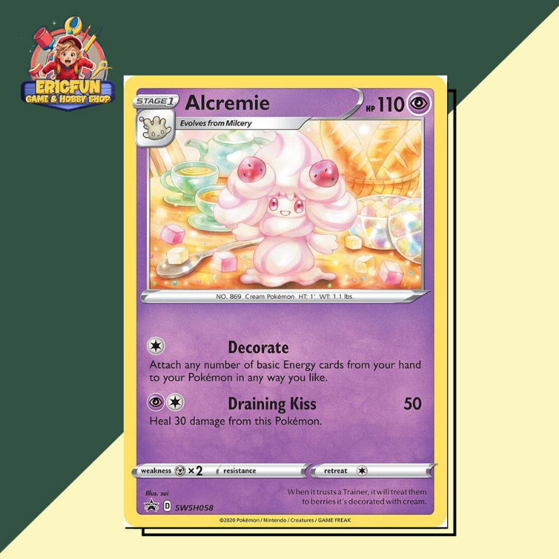 (EF) Alcremie #SWSH058 Pokemon Promo