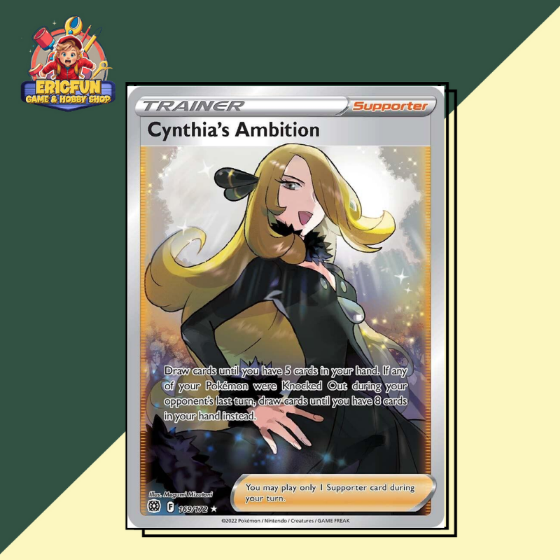 (EF) Cynthia's Ambition #169 Pokemon Brilliant Stars