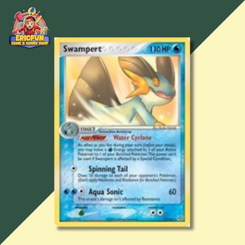 (EF)(YELLOW) Swampert #11 Pokemon Emerald
