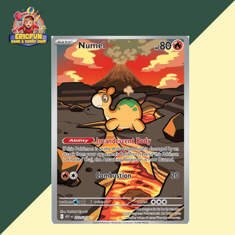 (EF) Numel #223 Pokemon Ascended Heroes