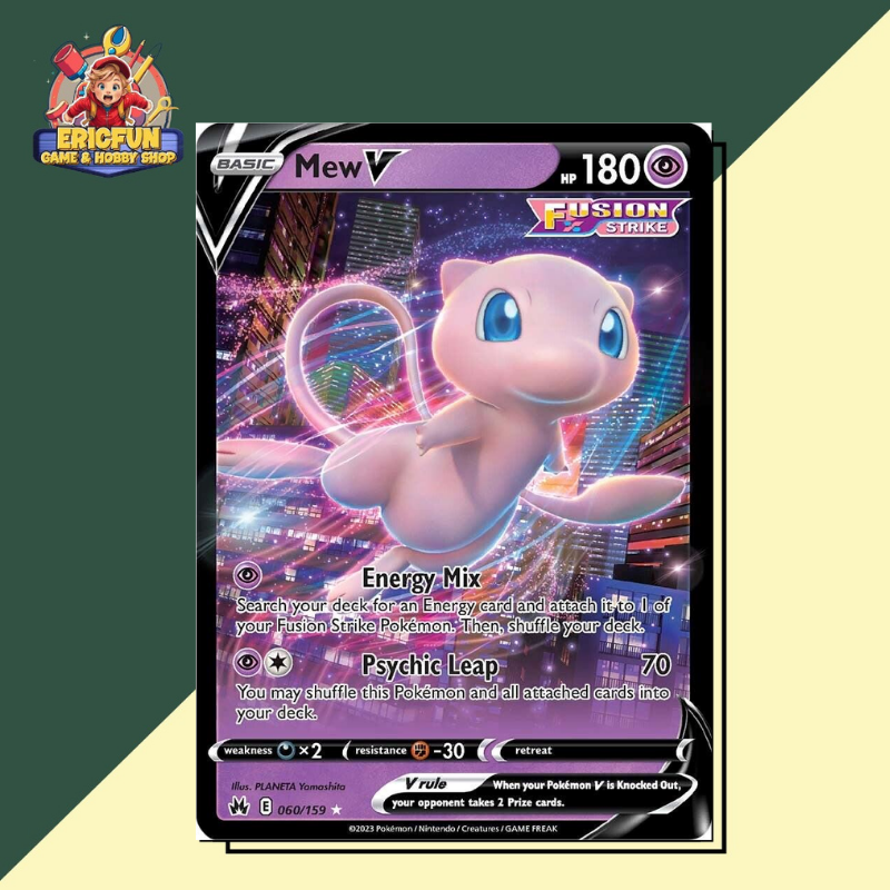 (EF) Mew V #60 Pokemon Crown Zenith