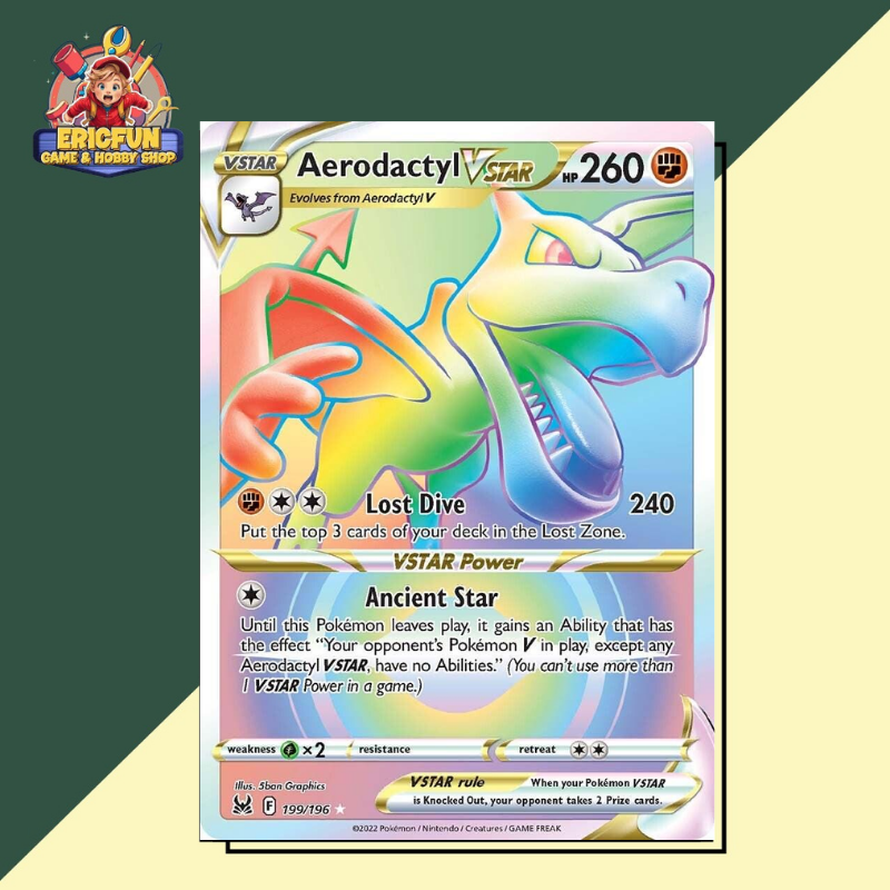 (EF) Aerodactyl VSTAR #199 Pokemon Lost Origin