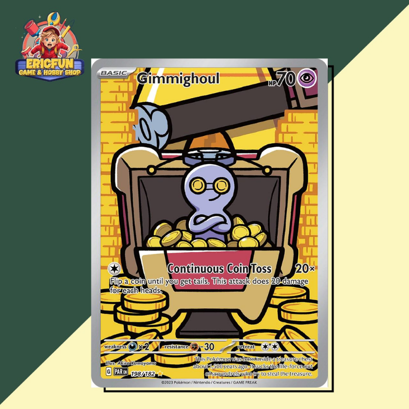 (EF) Gimmighoul #198 Pokemon Paradox Rift