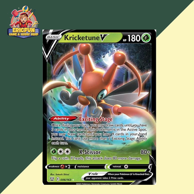 (EF) Kricketune V #6 Pokemon Battle Styles