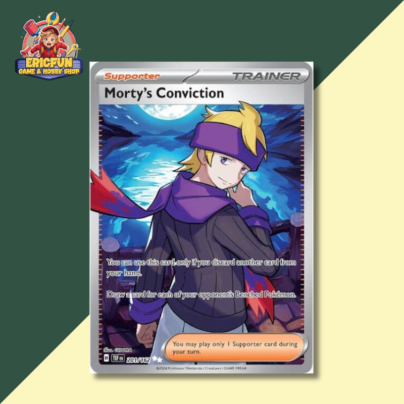 (EF) Morty's Conviction #201 Pokemon Temporal Forces