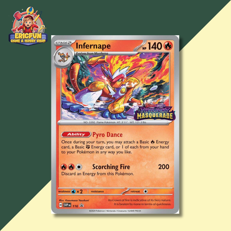 (EF) Infernape #116 Pokemon Promo