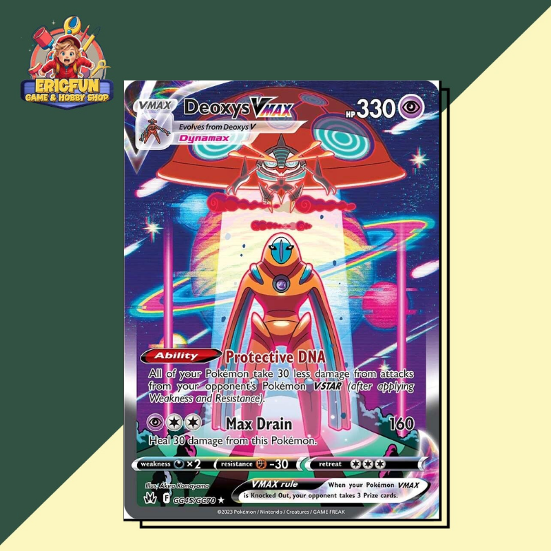 (EF) Deoxys VMAX #GG45 Pokemon Crown Zenith