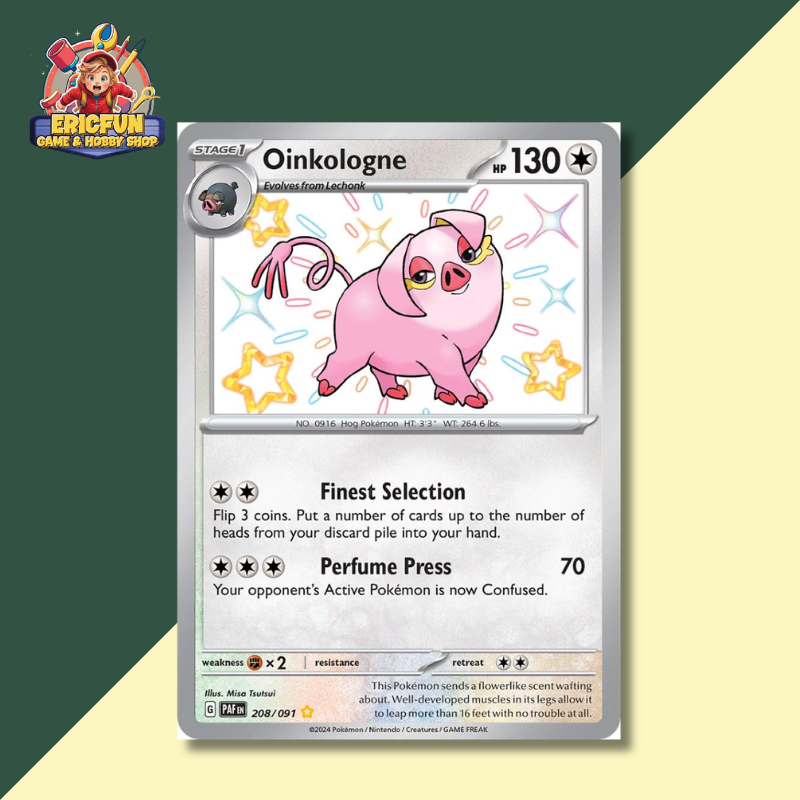 (EF) Oinkologne #208 Pokemon Paldean Fates
