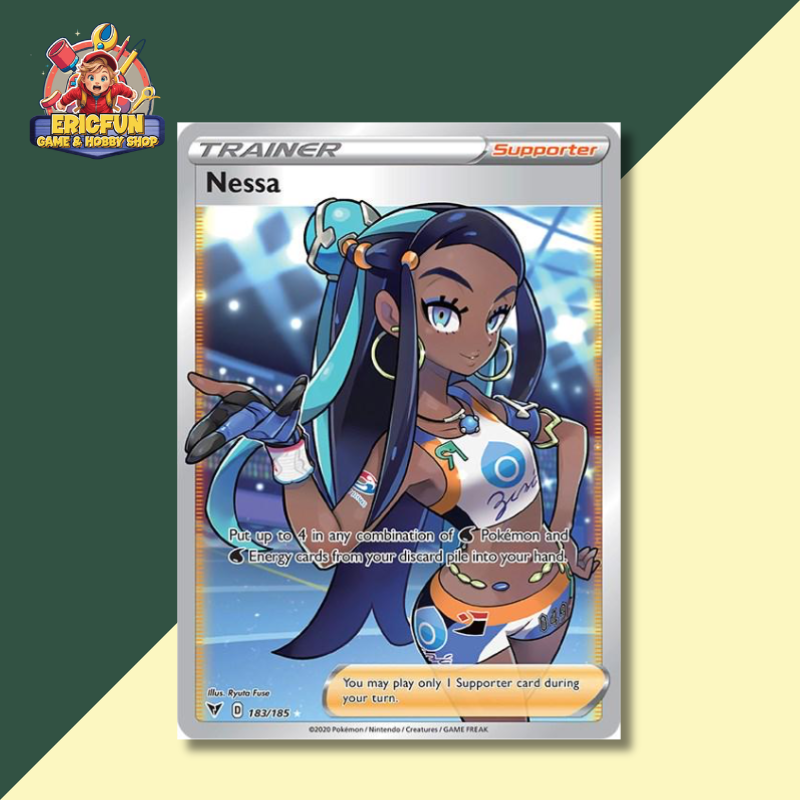 (EF) Nessa #183 Pokemon Vivid Voltage