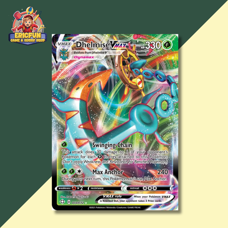 (EF) Dhelmise VMAX #10 Pokemon Shining Fates