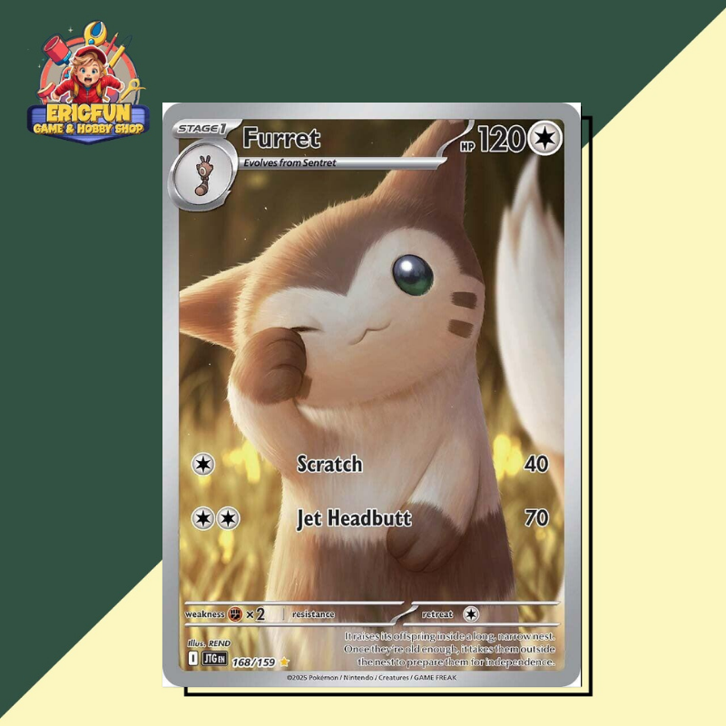 (EF) Furret #168 Pokemon Journey Together