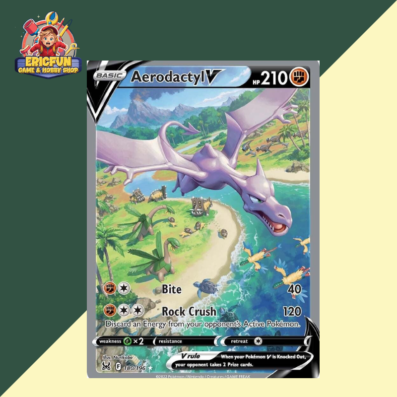(EF) Aerodactyl V #180 Pokemon Lost Origin