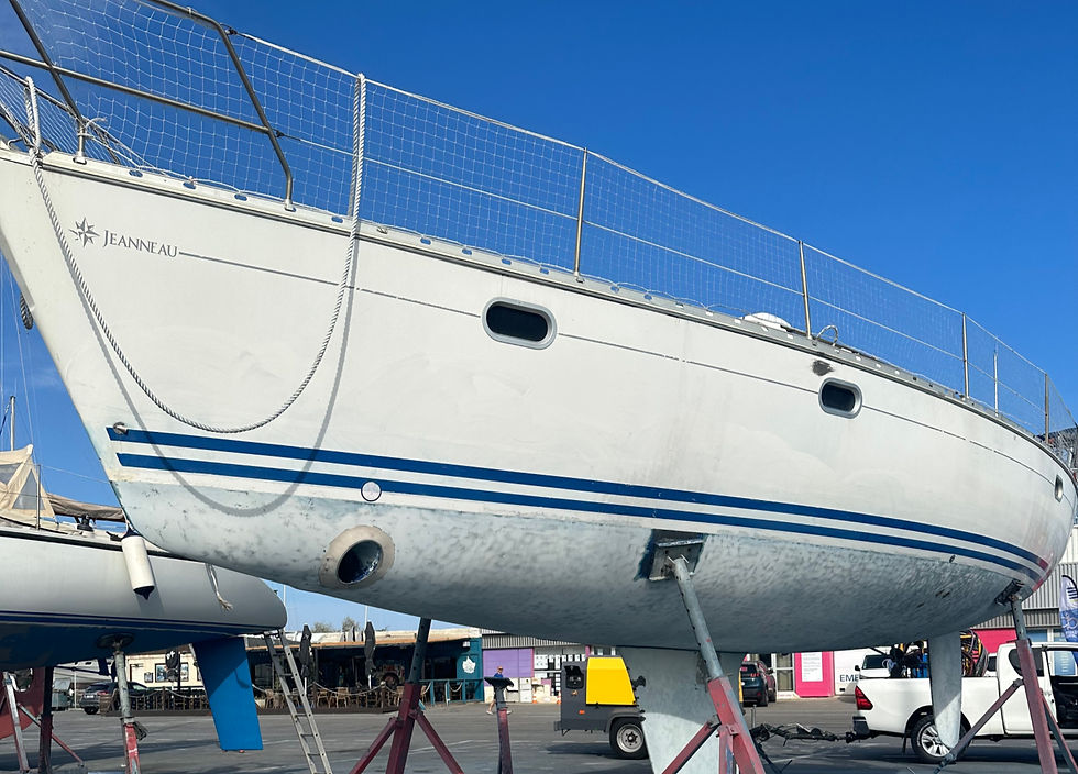 Antifouling, aérogommage bateau