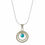 Thumbnail: Charlotte's Web Infinity Universe Turquoise Necklace