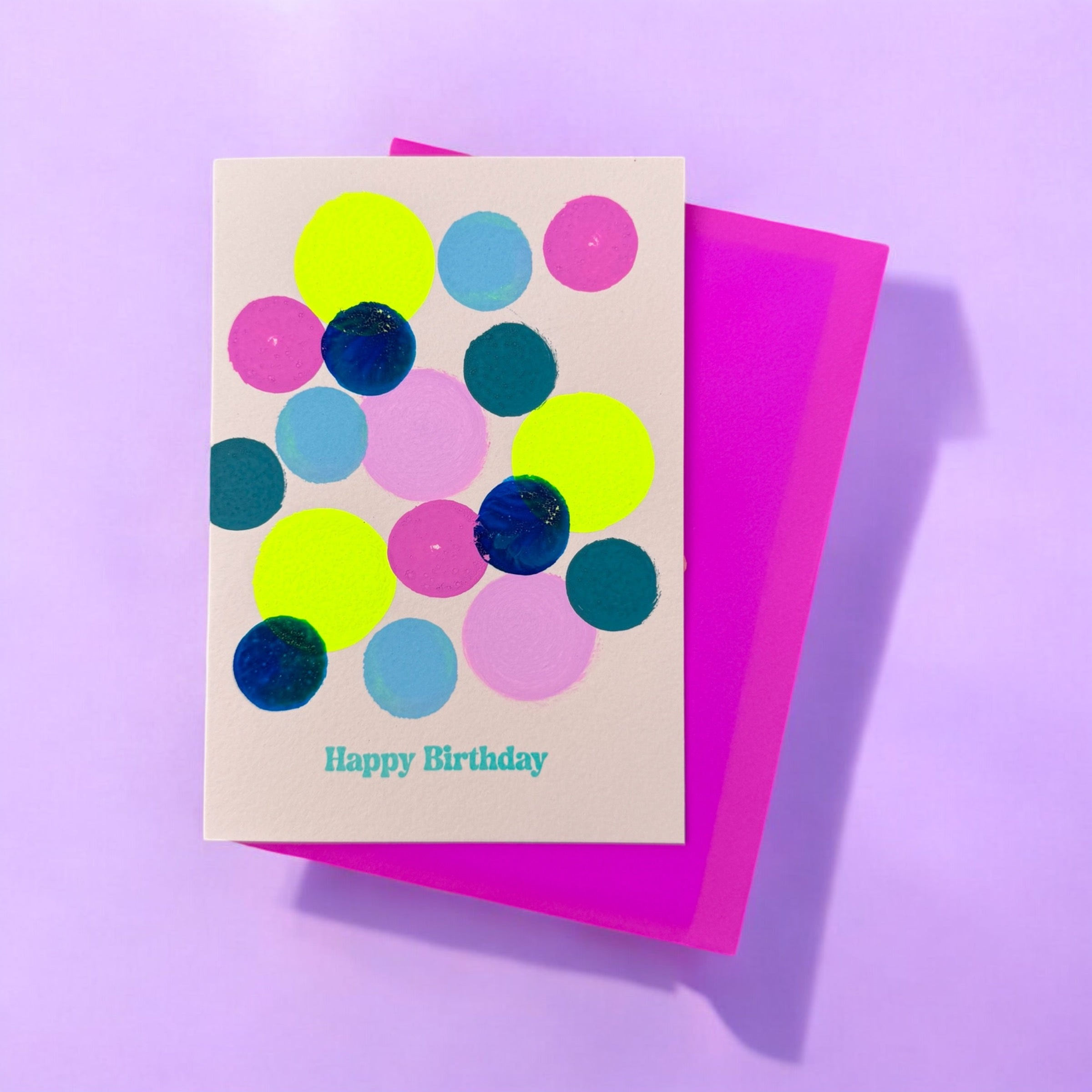 Birthday Splash Violett