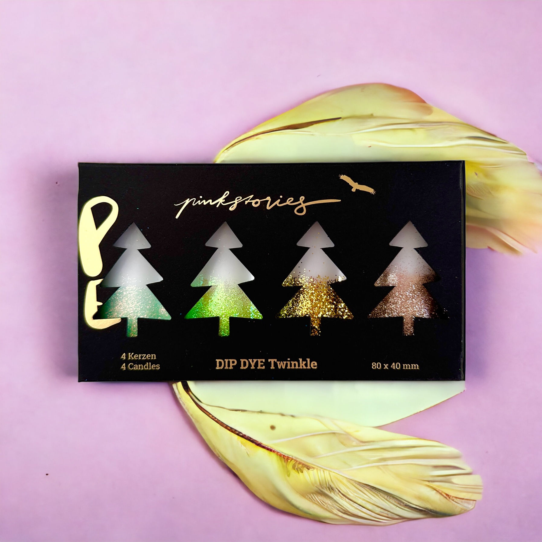 Dip Dye Twinkle Glitter * Christmas Tree Farm