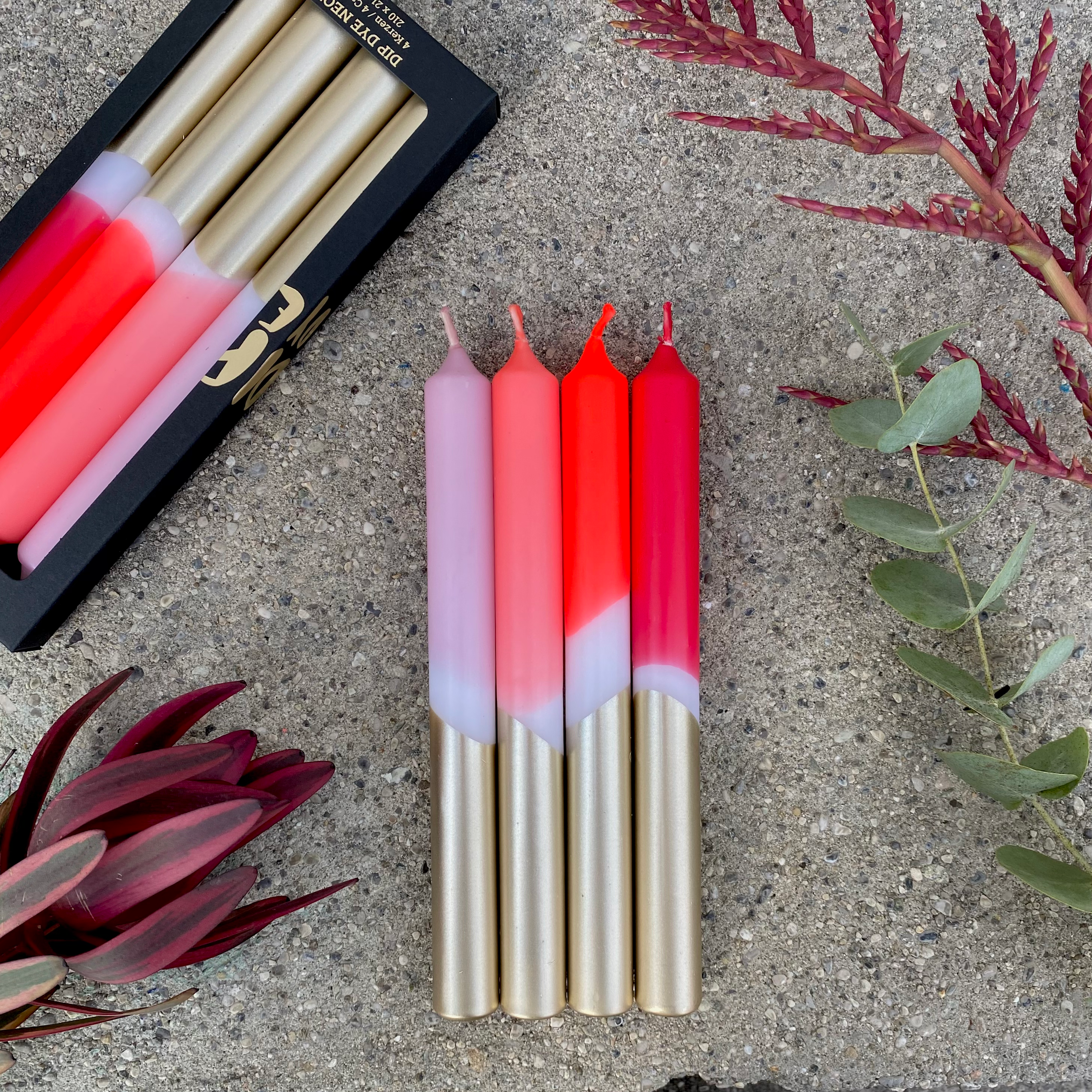 Dip Dye Neon * Red lights