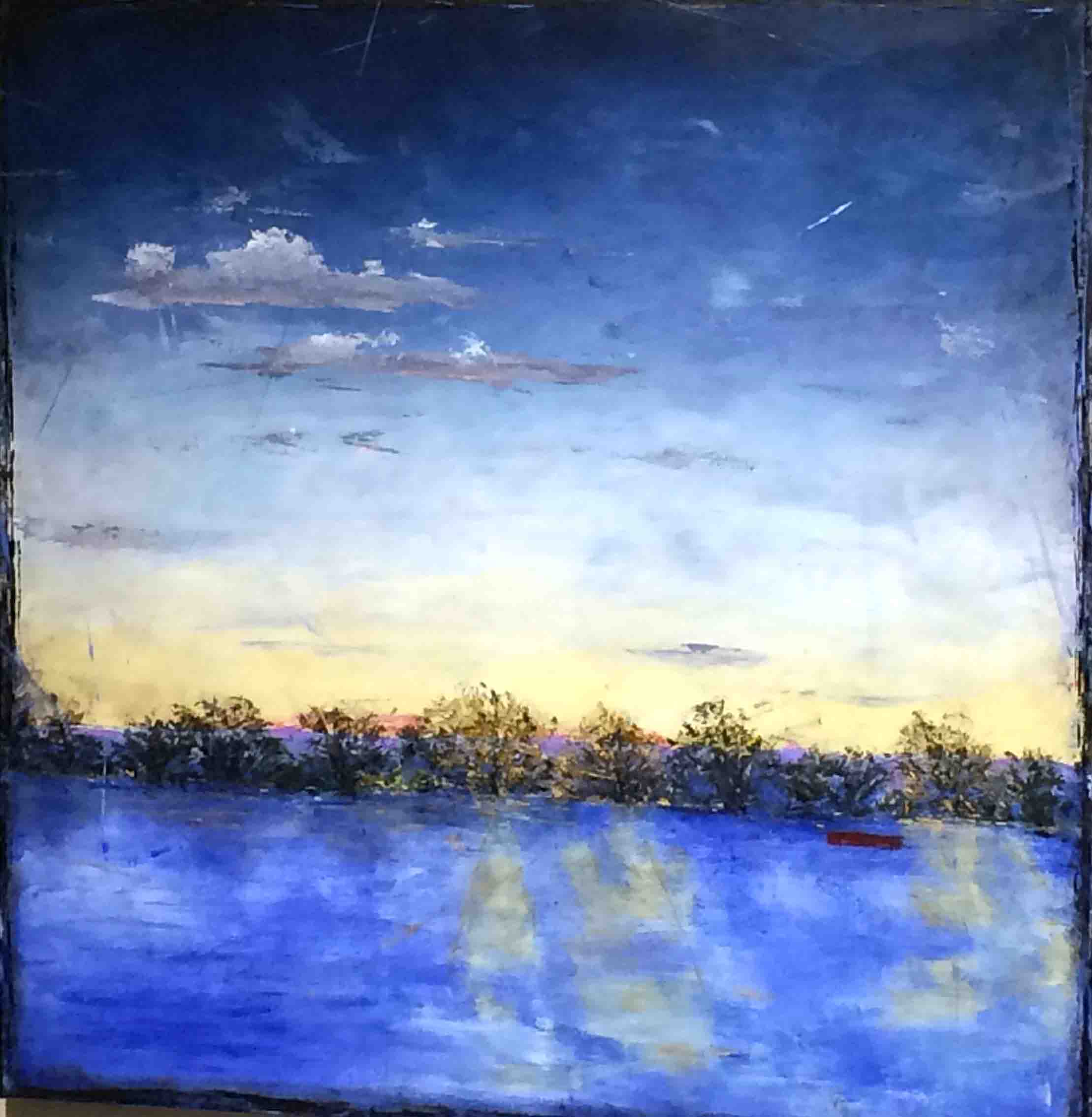 Winter Eve 36x36 (Sold to England)