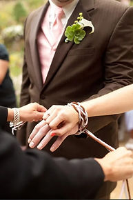 For a wedding with a twist, how about adding Handfasting to the ceremony?