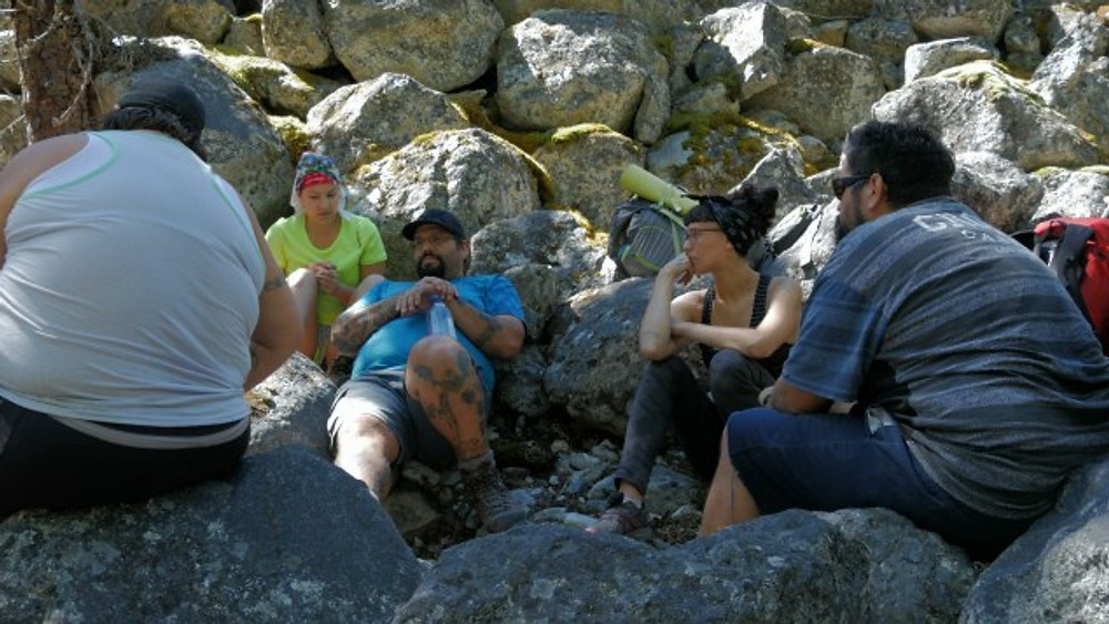 Sharing knowledge in the Nlaka'pamux Heritage Park