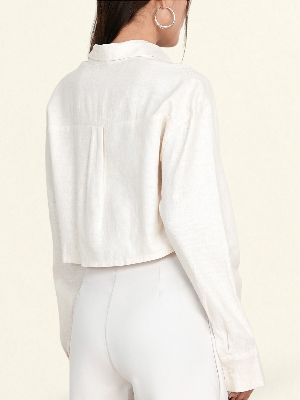 Thumbnail: Boyfriend Cropped Shirt