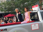 Ichiro at HOF parade 2025