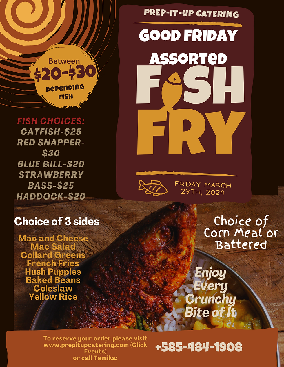 Good Friday, Assorted Fish Fry!!!!!!