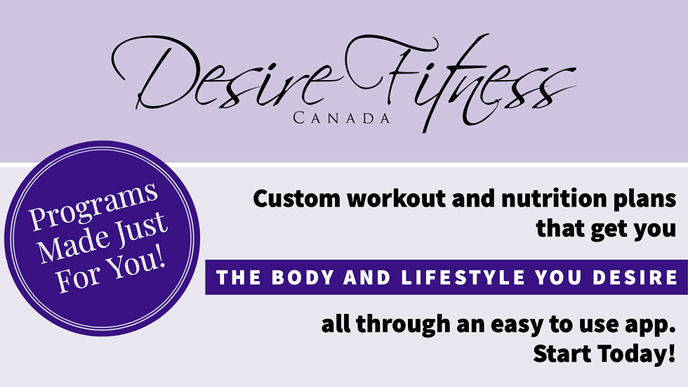 custom workout and nutrition plans made by the best online personal trainer and nutrition coach in Alberta Canada affordable cheap personal training program app class group fitness wellness
