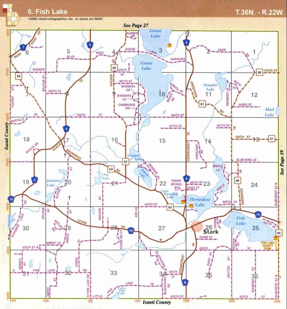 Fish Lake Township Chisago County, MN
