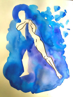 Bubbly man - Gesture Drawing