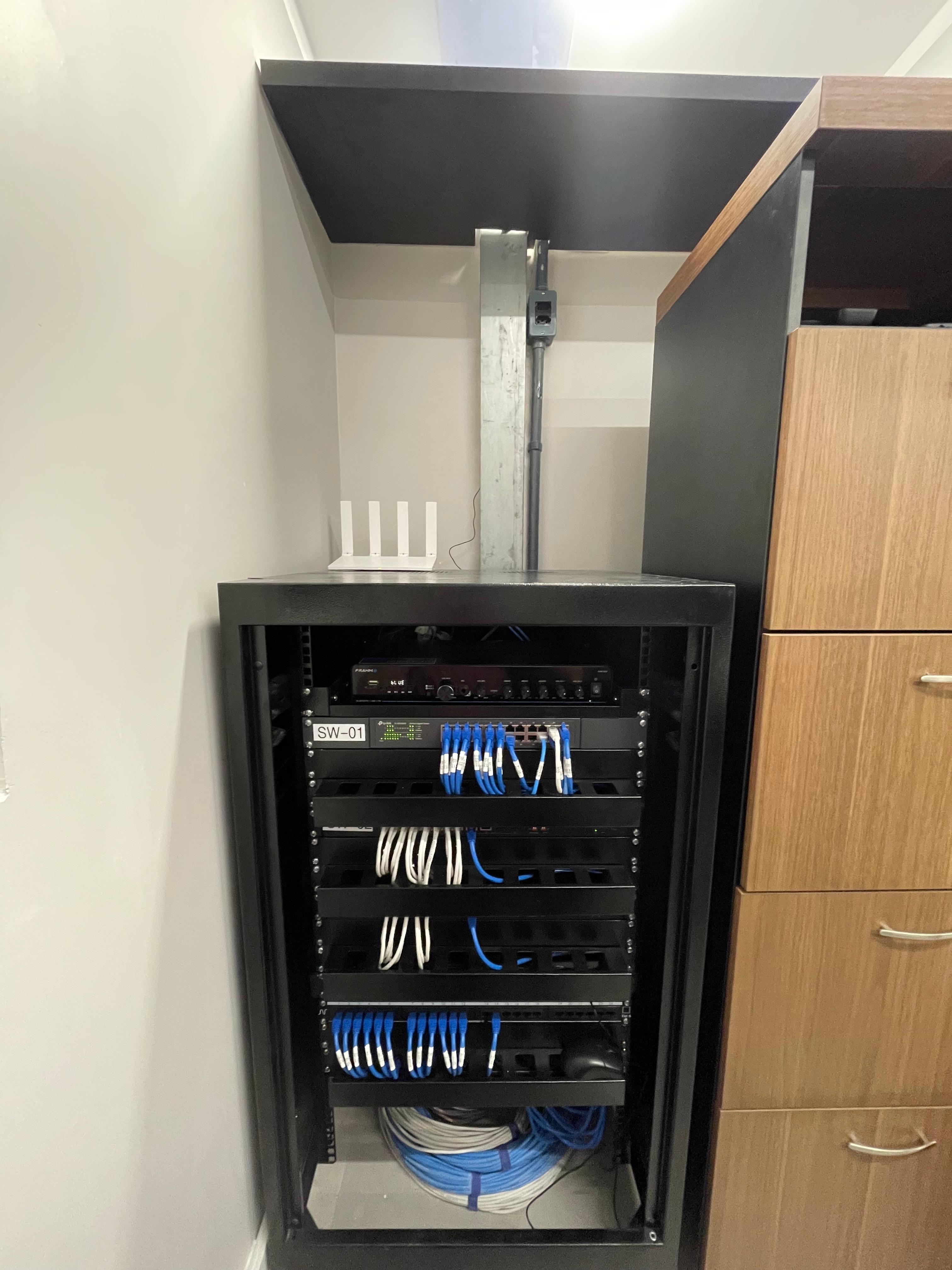 Rack de dados 20U