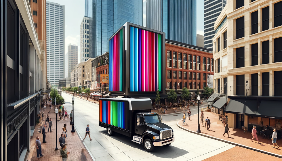 Downtown Areas - Eagle Mobile Billboard