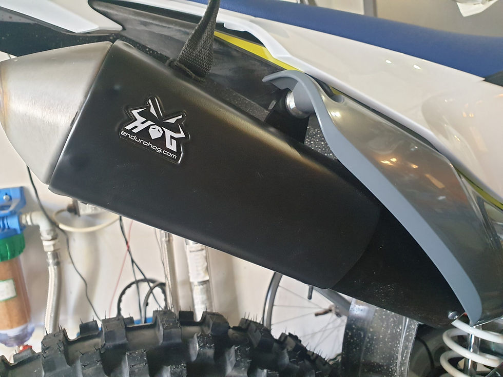 Thumbnail: ENDURO HOG-exhaust muffler guard