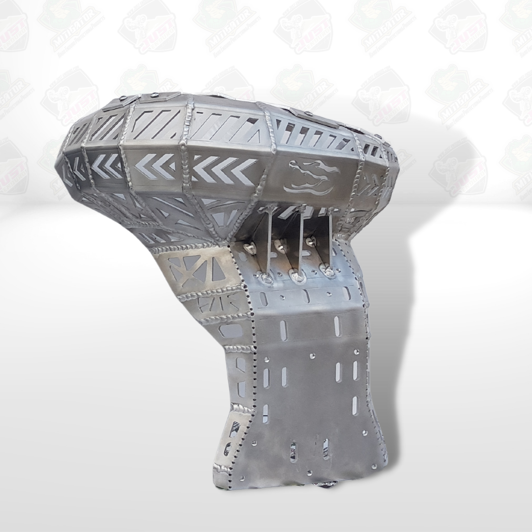 Mitigator Bash Plate With Pipe Guard-fits: KTM, Husqvarna2024, GasGas 2024
