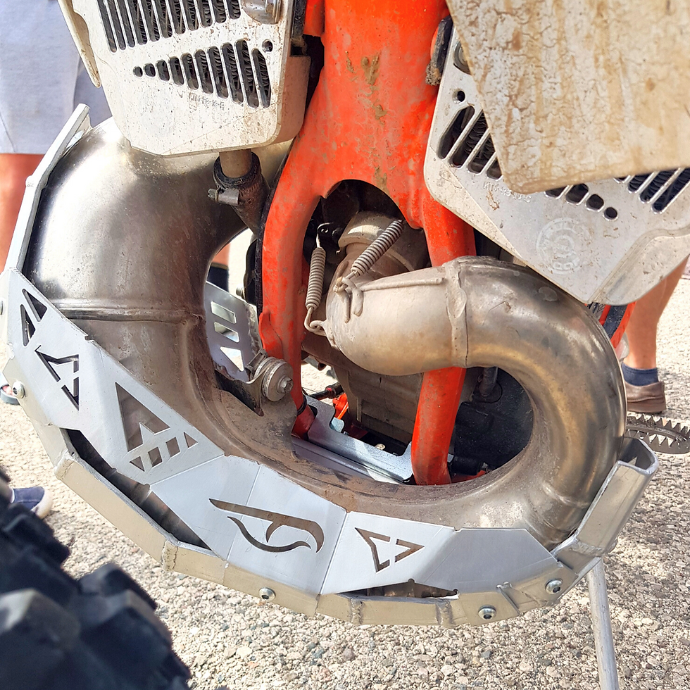 Thumbnail: Mitigator Bash Plate With Pipe Guard-fits: KTM, Husqvarna2024, GasGas 2024