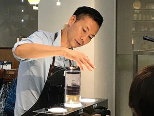 **東急ハンズ奈良店*スリーマウンテンコーヒー橿原焙煎所さん主催のイベントにて石田謙介バリスタによるアメリカンプレス実演・体験販売会が開催されました。