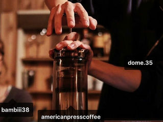 Kakuya coffee stand 2号店にてアメリカンプレス、ハンドドリップ講座のワークショップが開催されました。