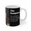 Thumbnail: Male Prayer Warrior 2: The Conqueror, 11oz Black Ceramic Mug