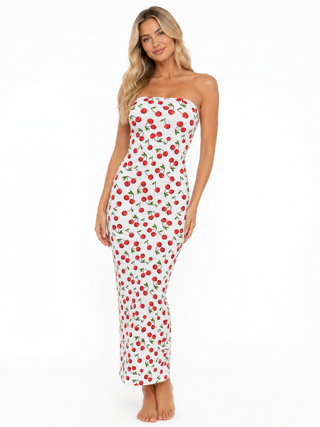 Cherry Crush Column Dress