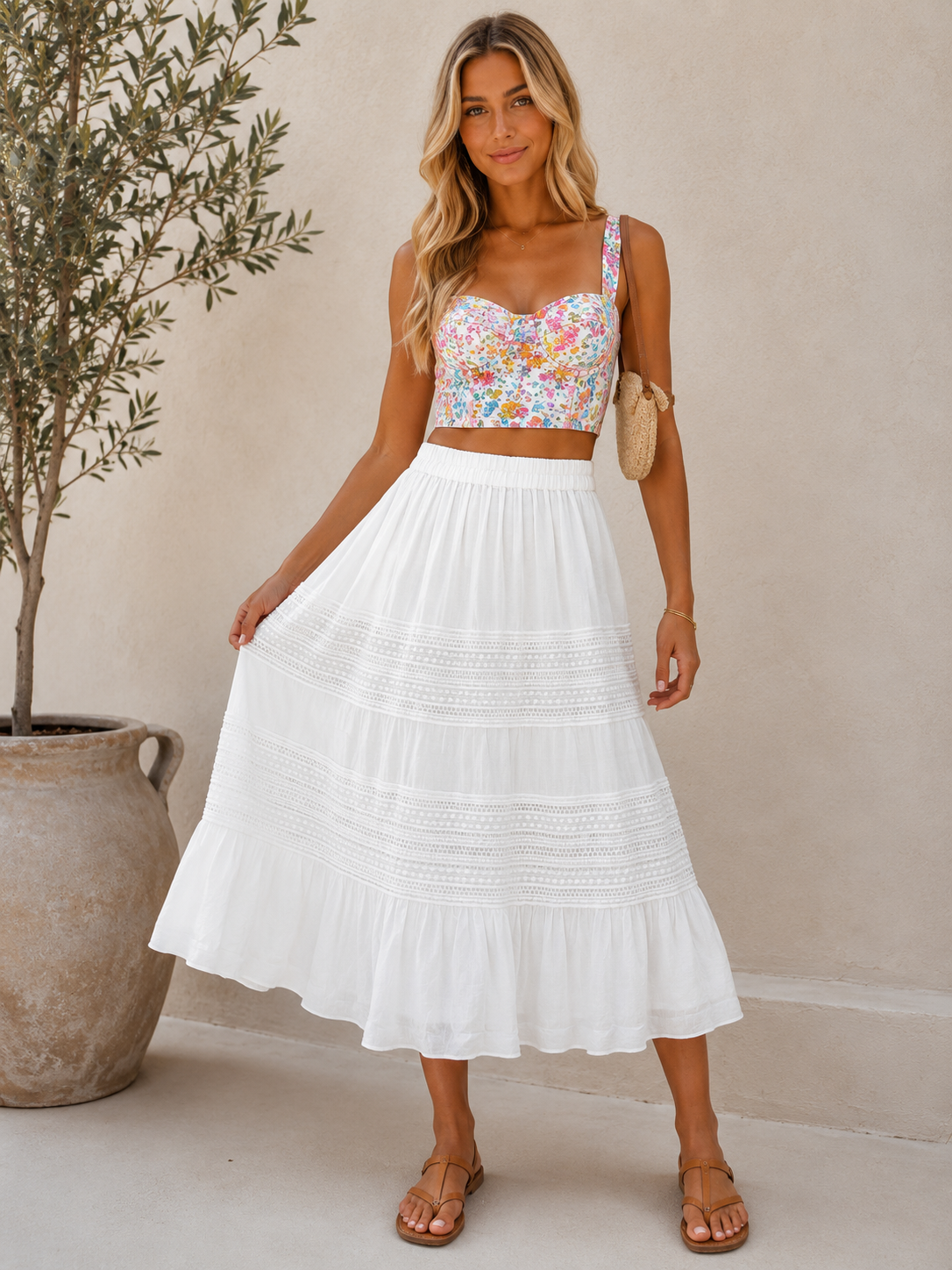 Endless Summer Lace Skirt