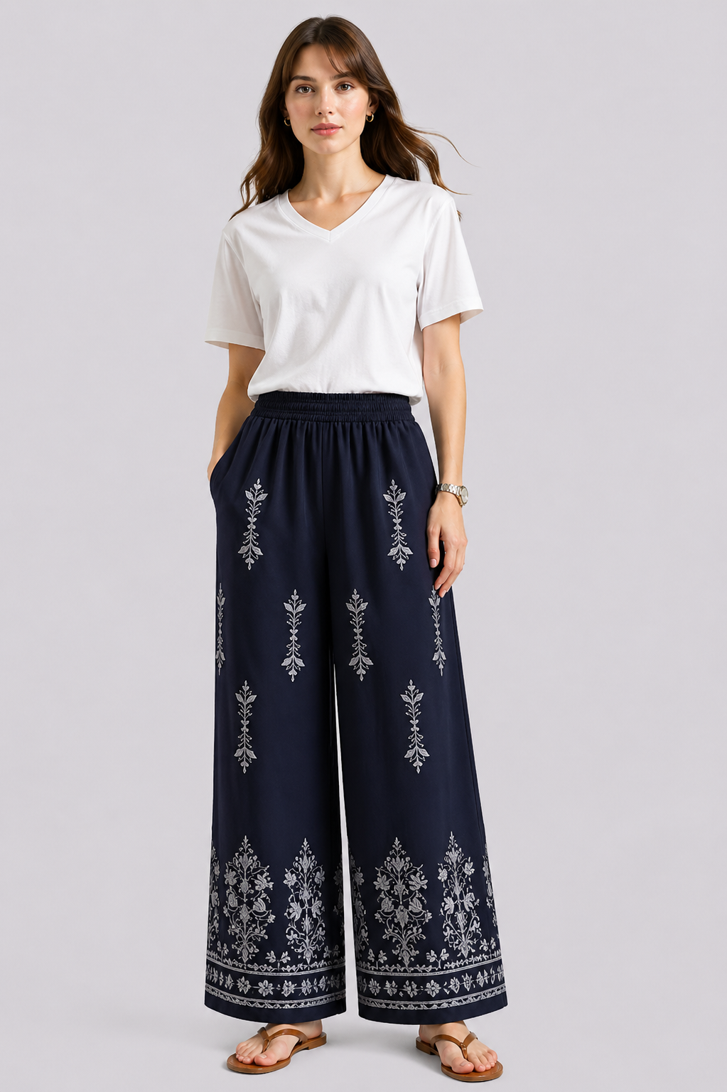 Classic Boho Palazzo Trousers