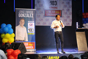 Presentación de propuestas de ley Jorge Enrique González, Cámara de Representantes en el Congreso.