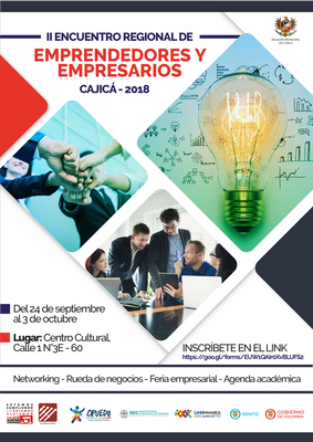 II Encuentro regional de empresarios de Cajicá