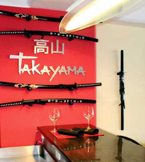 TAKAYAMA,
La deliciosa comida japonesa y Nikkei