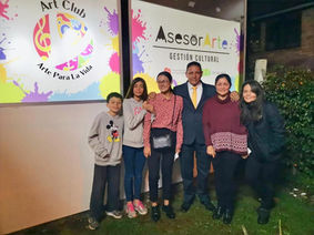 Así fue la inauguración de Asesorarte, empresa de gestión cultural