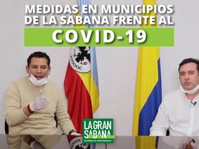 Medidas frente al COVID-19 por las alcaldías de los municipios de la Sabana de Bogotá