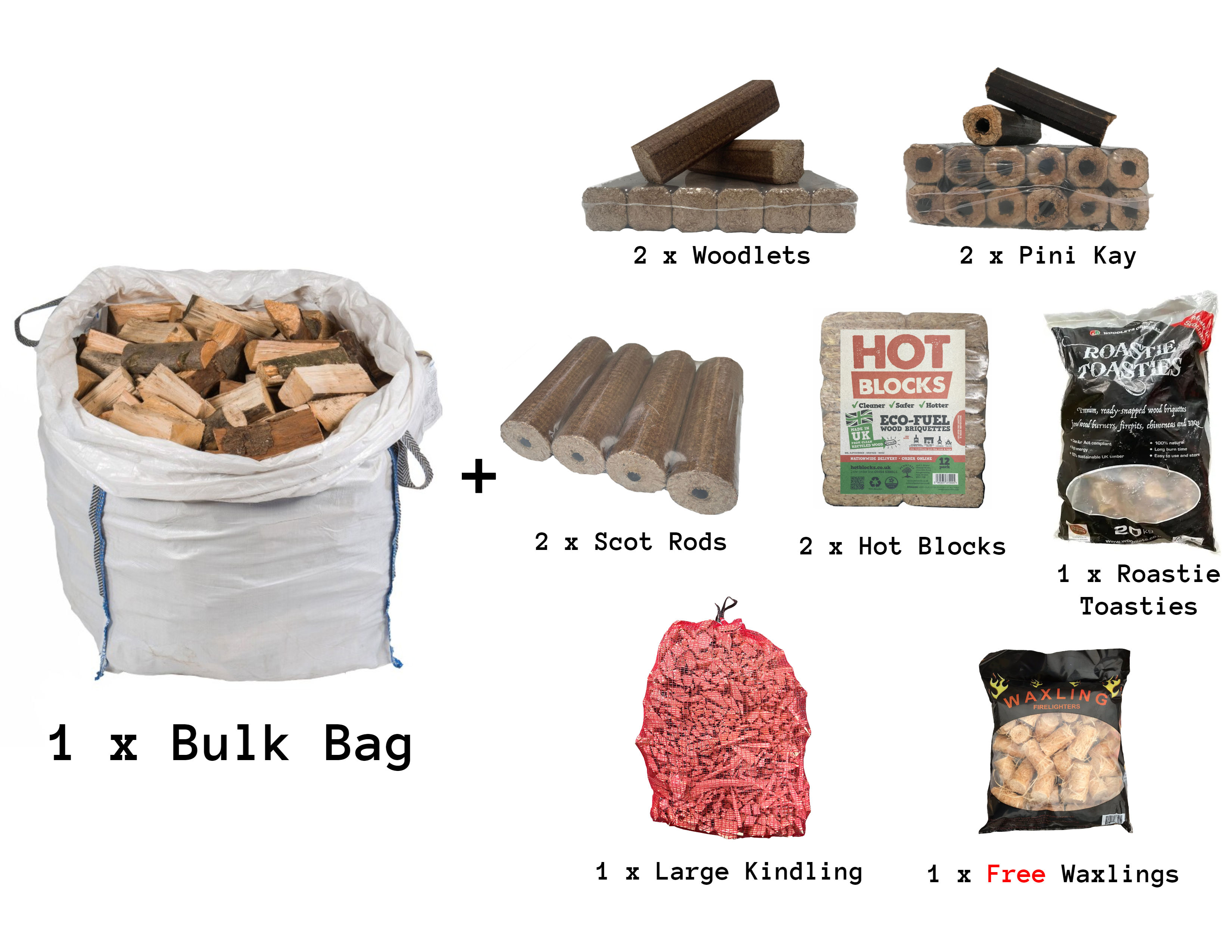 Briqs and Sticks Combo